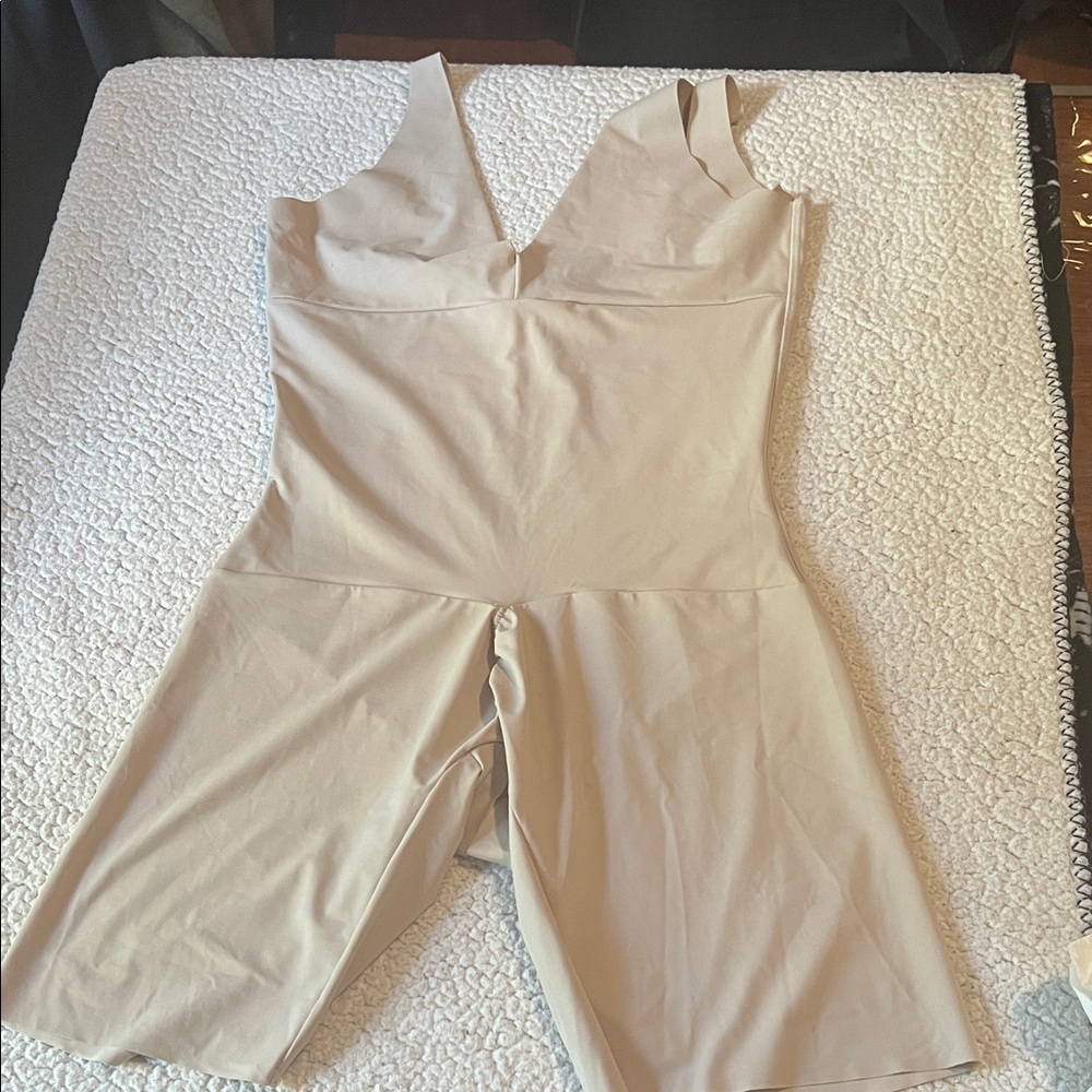 Women's Beige Shapewear Bodysuit